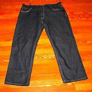 Red Ape Relaxed Fit Dark Wash Jeans | Big & Tall Comfort Denim | Size 48x33 | NW